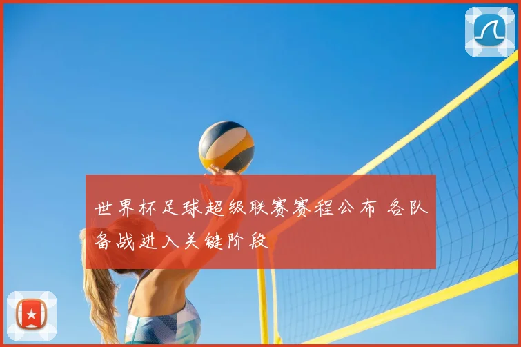 世界杯足球超级联赛赛程公布 各队备战进入关键阶段